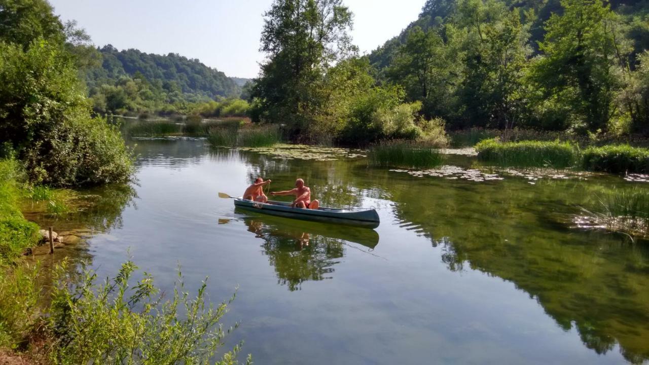 Smaragd River Near Rastoke & Plitvice Lakes Slunj Extérieur photo